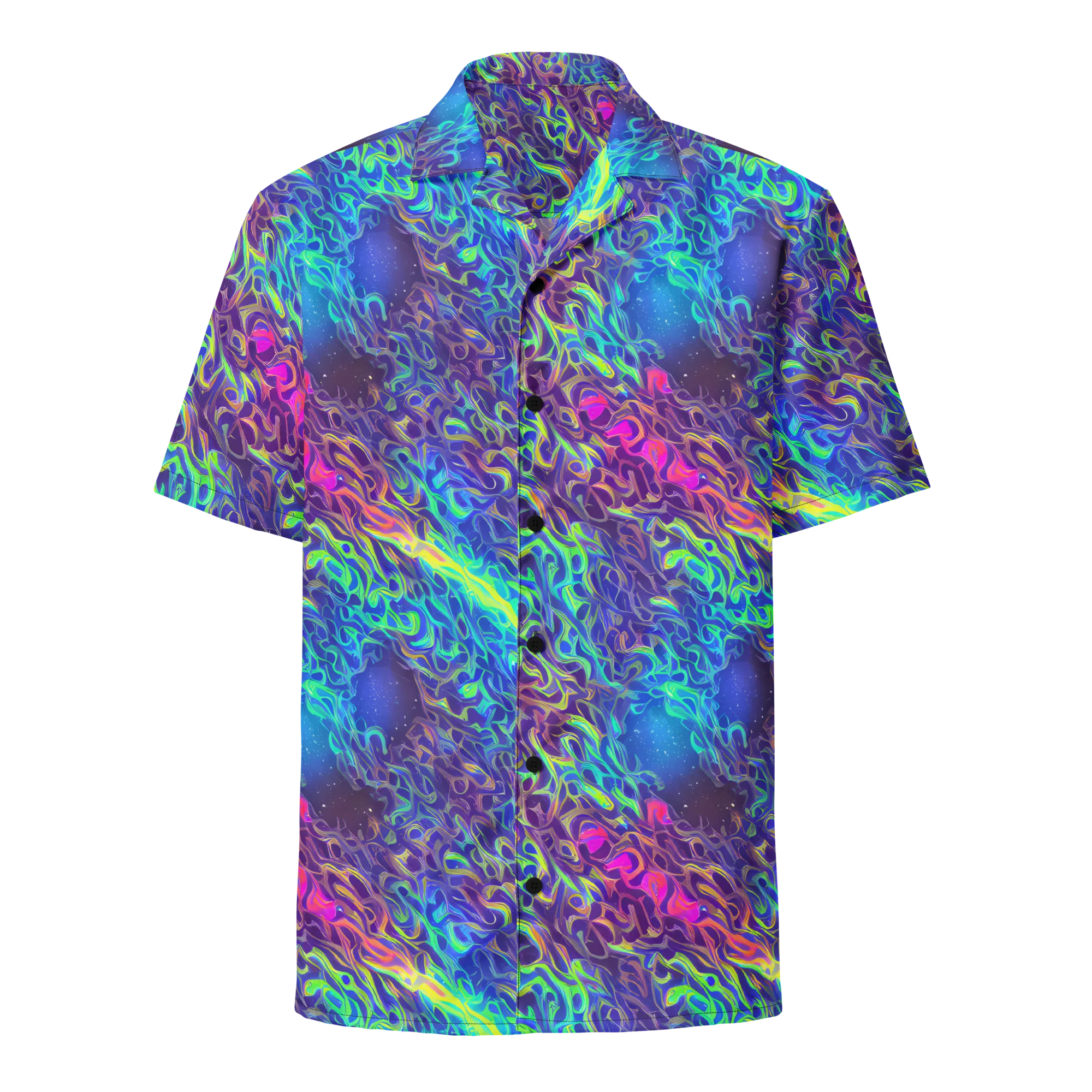 Electric Ether on Button Shirt — Front