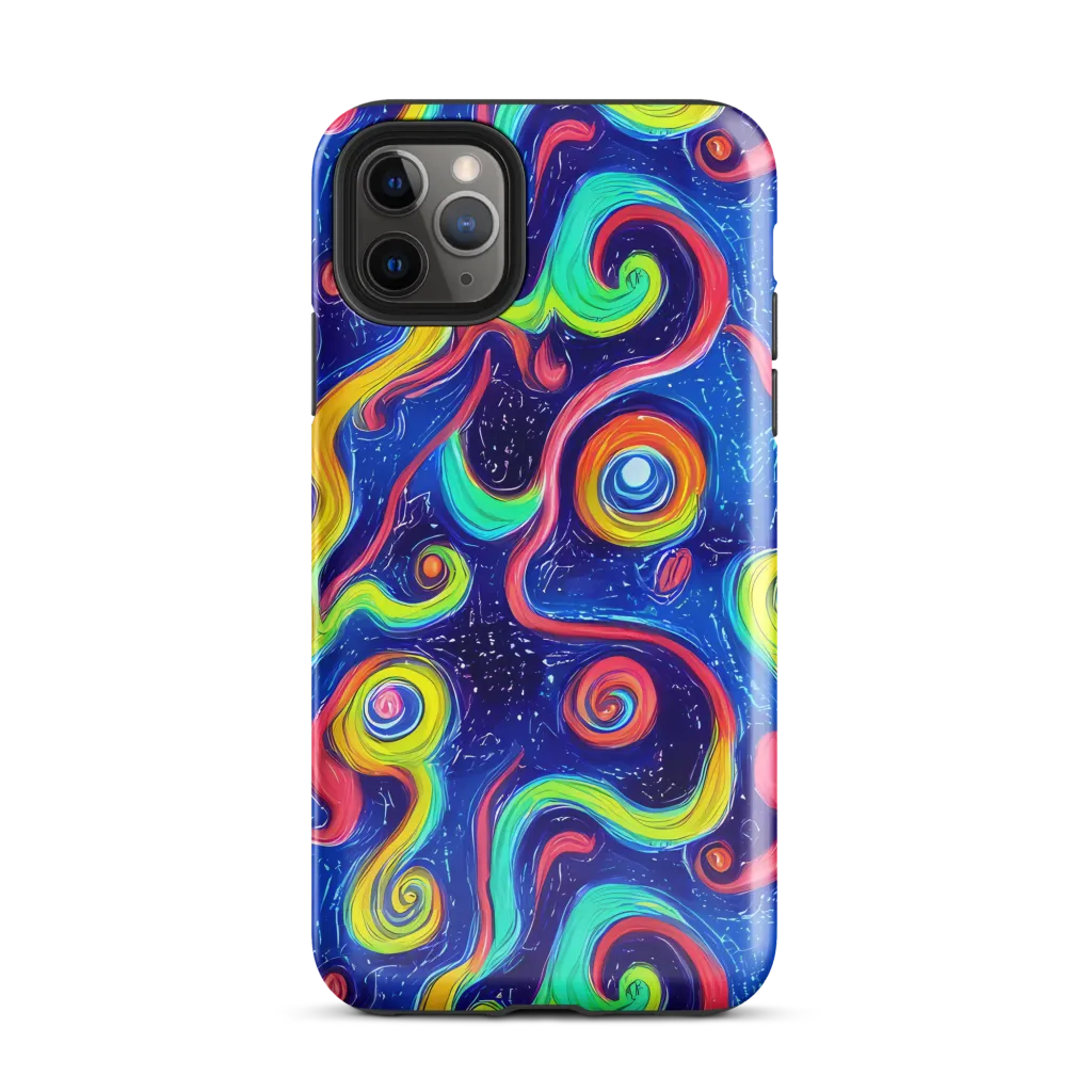 Celestial Ripple on Tough Case for iPhone® — Front