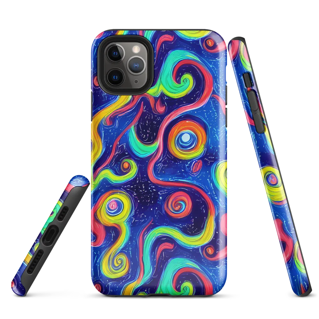 Celestial Ripple on Tough Case for iPhone® — Front