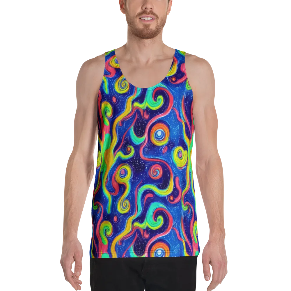 Celestial Ripple on Men's Tank Top — Front