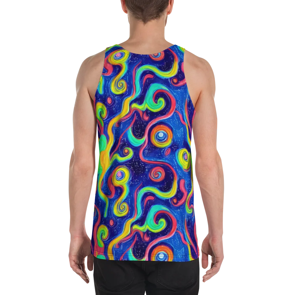 Celestial Ripple on Men's Tank Top — Back