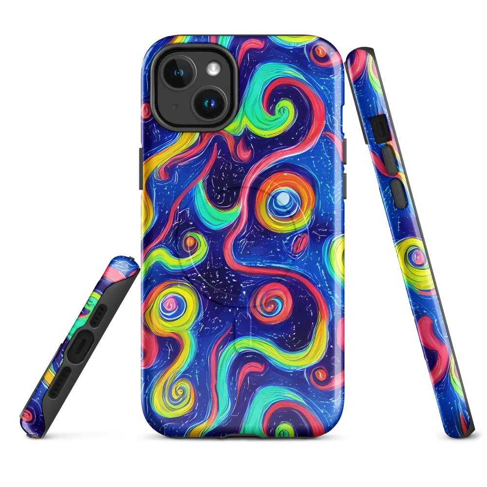 Celestial Ripple on MagSafe Tough Case for iPhone® — Front