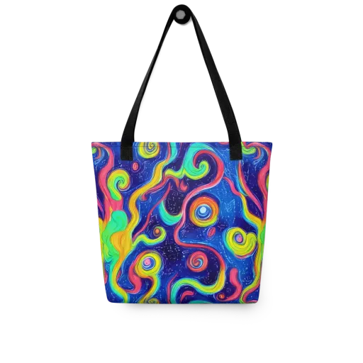 Celestial Ripple on a Tote Bag