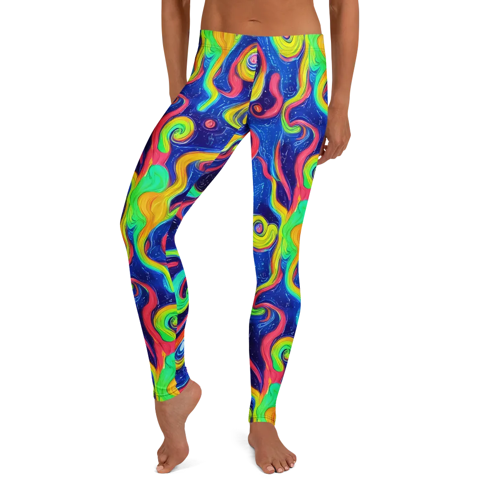 Celestial Ripple on Leggings — Front