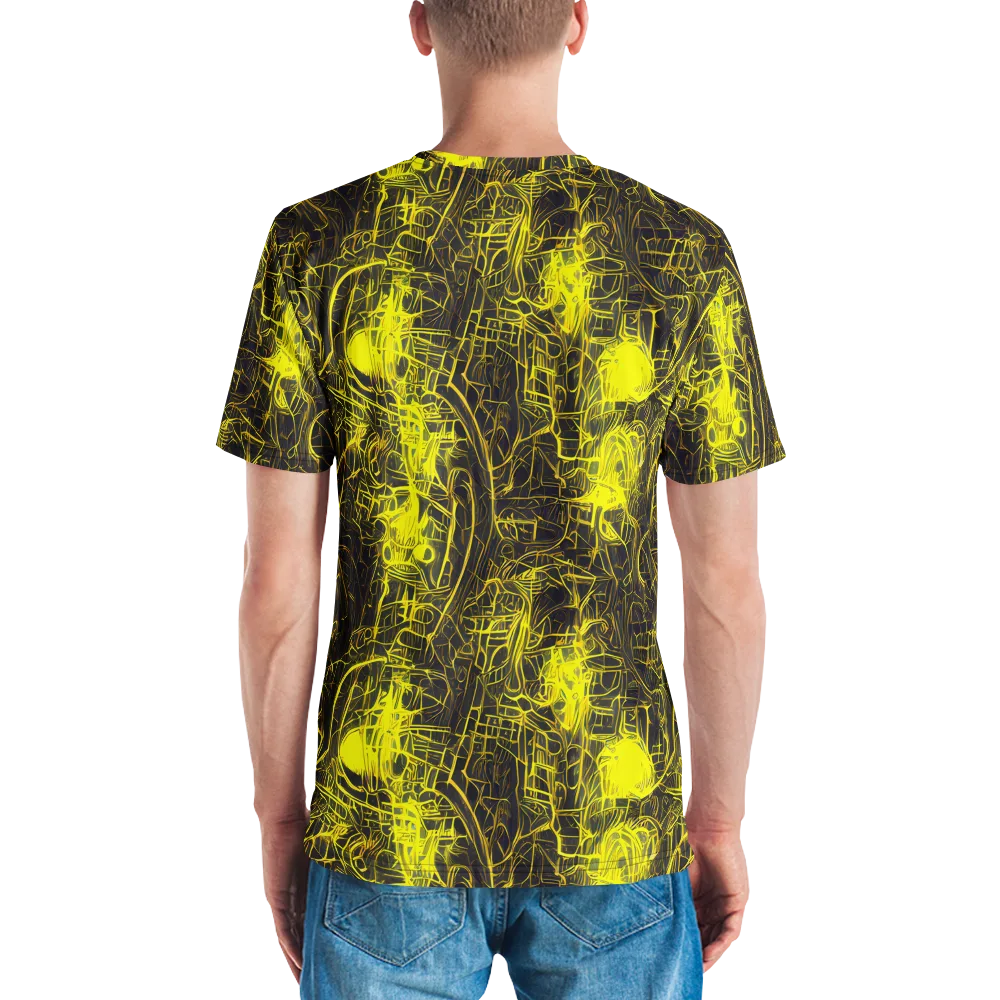Acid Architecture on Men's Crew Neck T-Shirt — Back