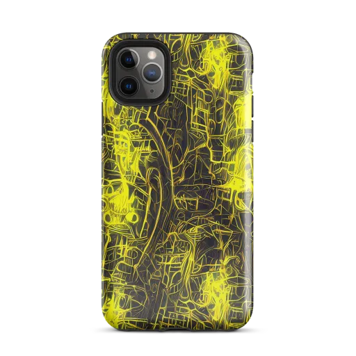 Acid Architecture on a Tough Case for iPhone®