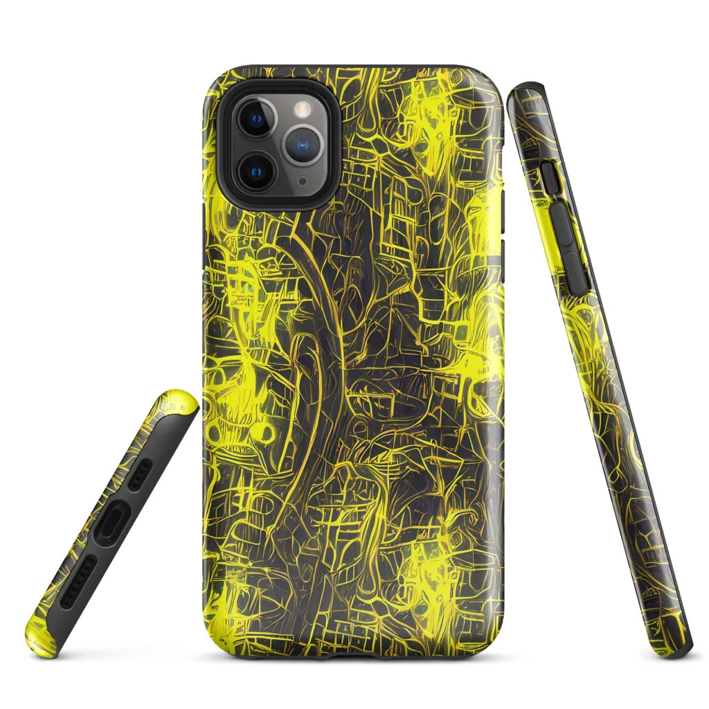 Acid Architecture on Tough Case for iPhone® — Front