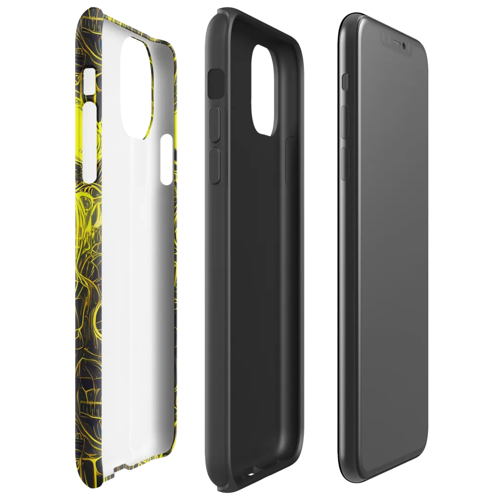 Acid Architecture on Tough Case for iPhone® — Right