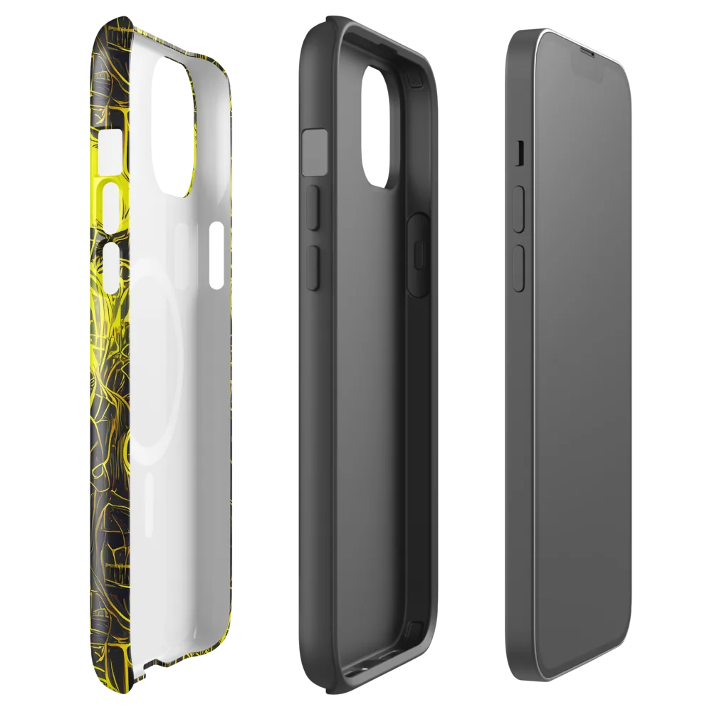 Acid Architecture on MagSafe Tough Case for iPhone® — Front