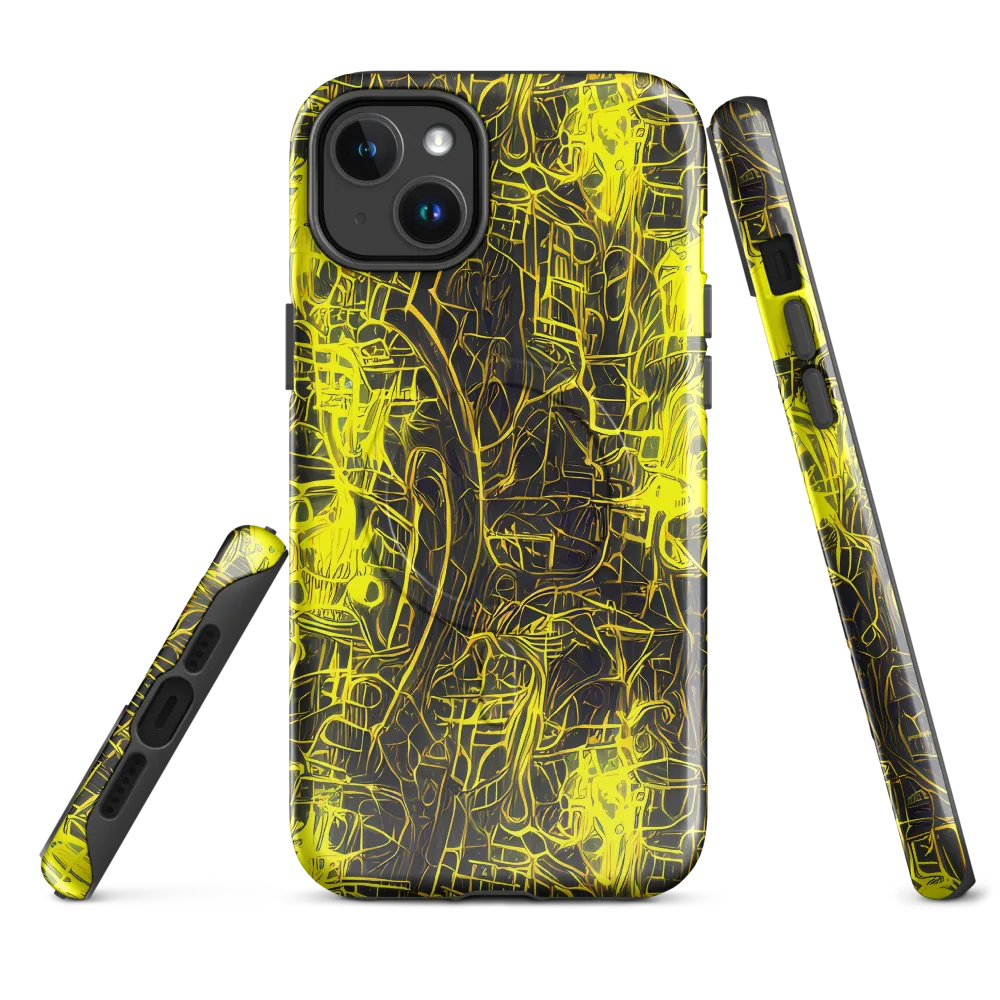 Acid Architecture on MagSafe Tough Case for iPhone® — Front