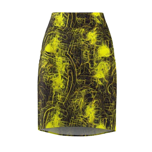 Acid Architecture on a Pencil Skirt