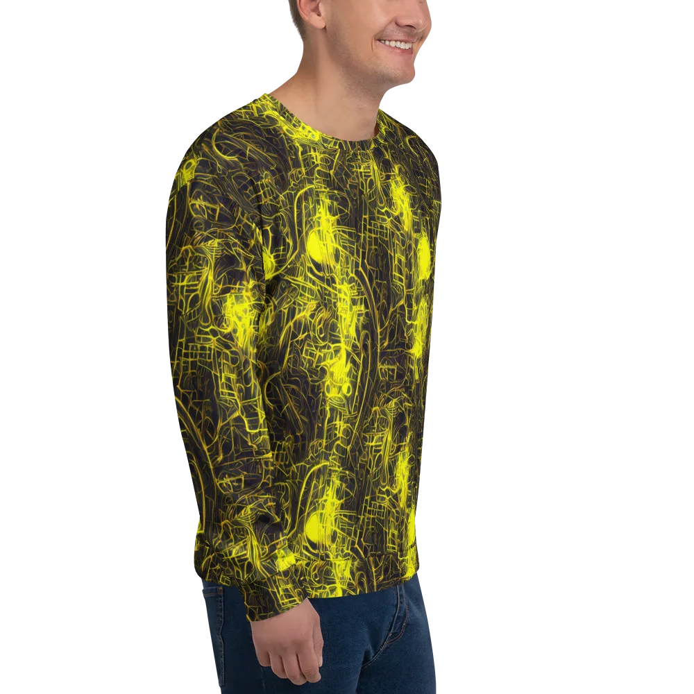 Acid Architecture on Sweatshirt — Right Front