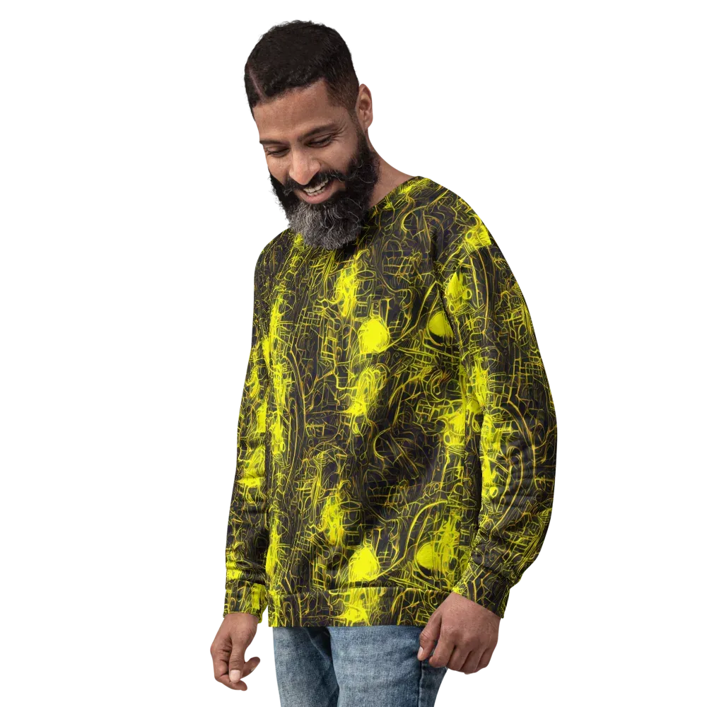 Acid Architecture on Sweatshirt — Left Front