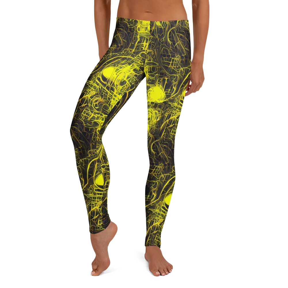 Acid Architecture on Leggings — Front