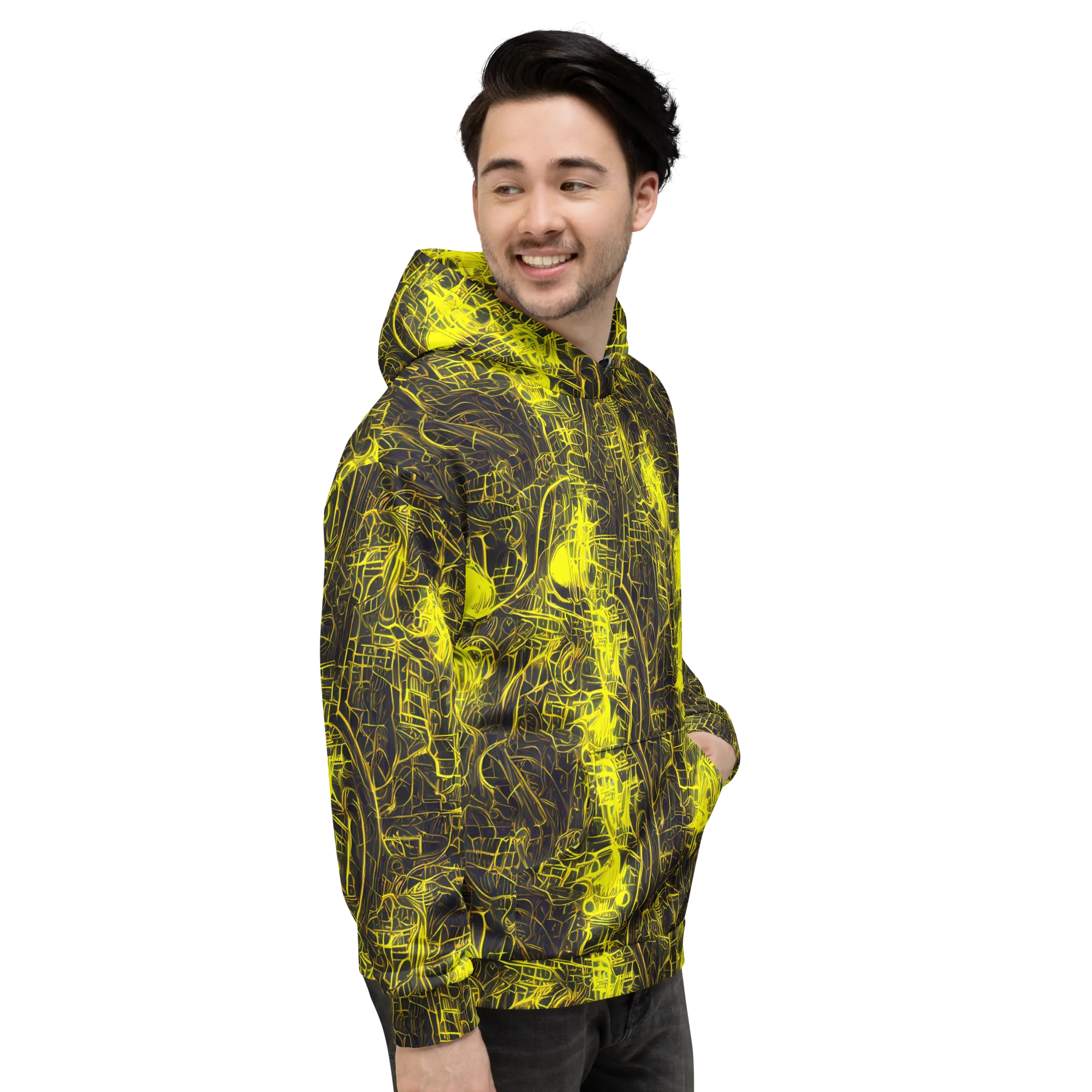 Acid Architecture on Hoodie — Right