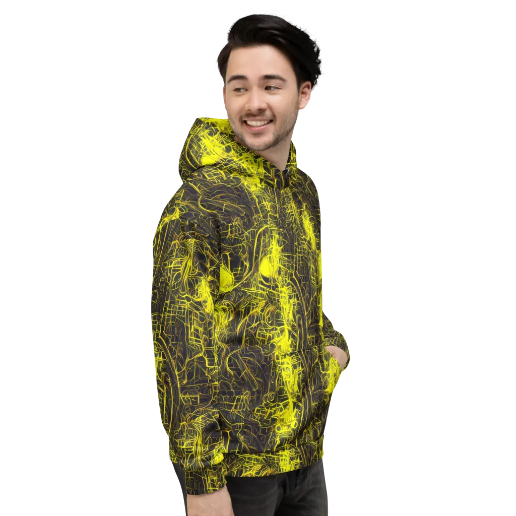 Acid Architecture on Hoodie — Right