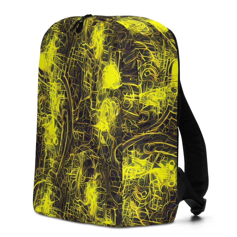 Acid Architecture on Minimalist Backpack — Left