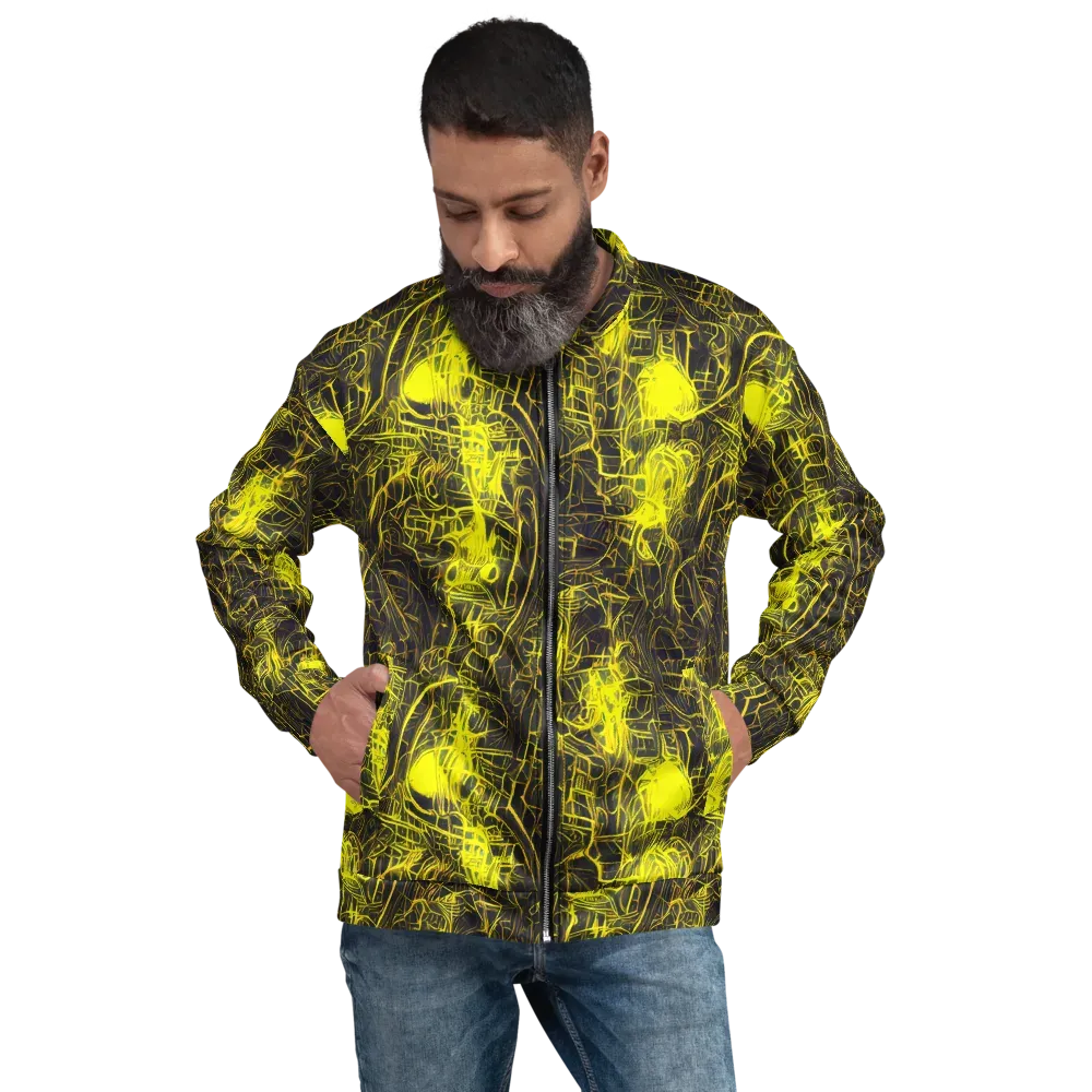 Acid Architecture on Bomber Jacket — Front