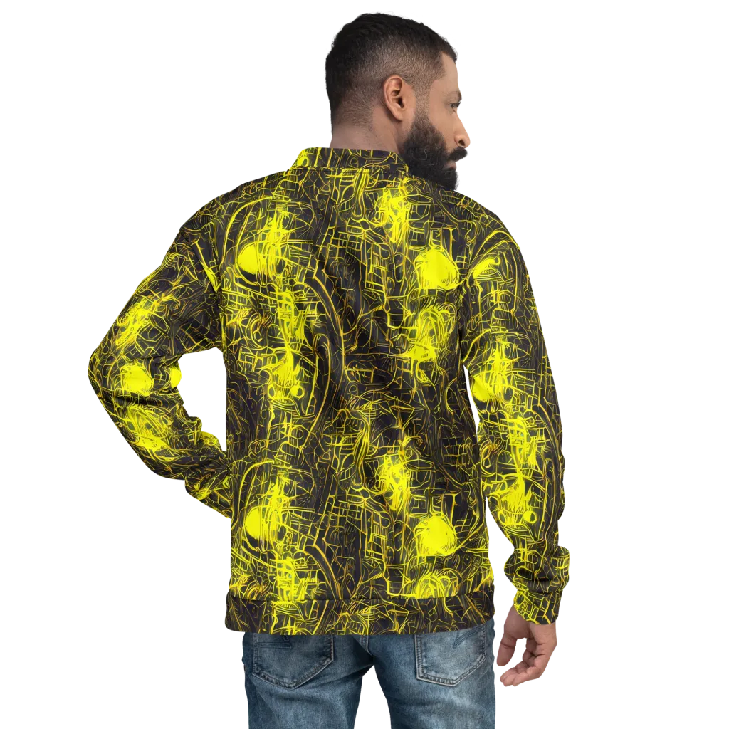 Acid Architecture on Bomber Jacket — Back