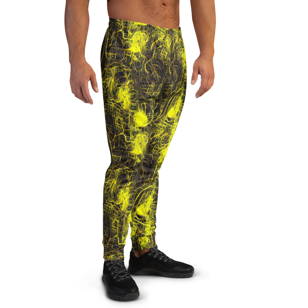 Acid Architecture on Men's Joggers — Right