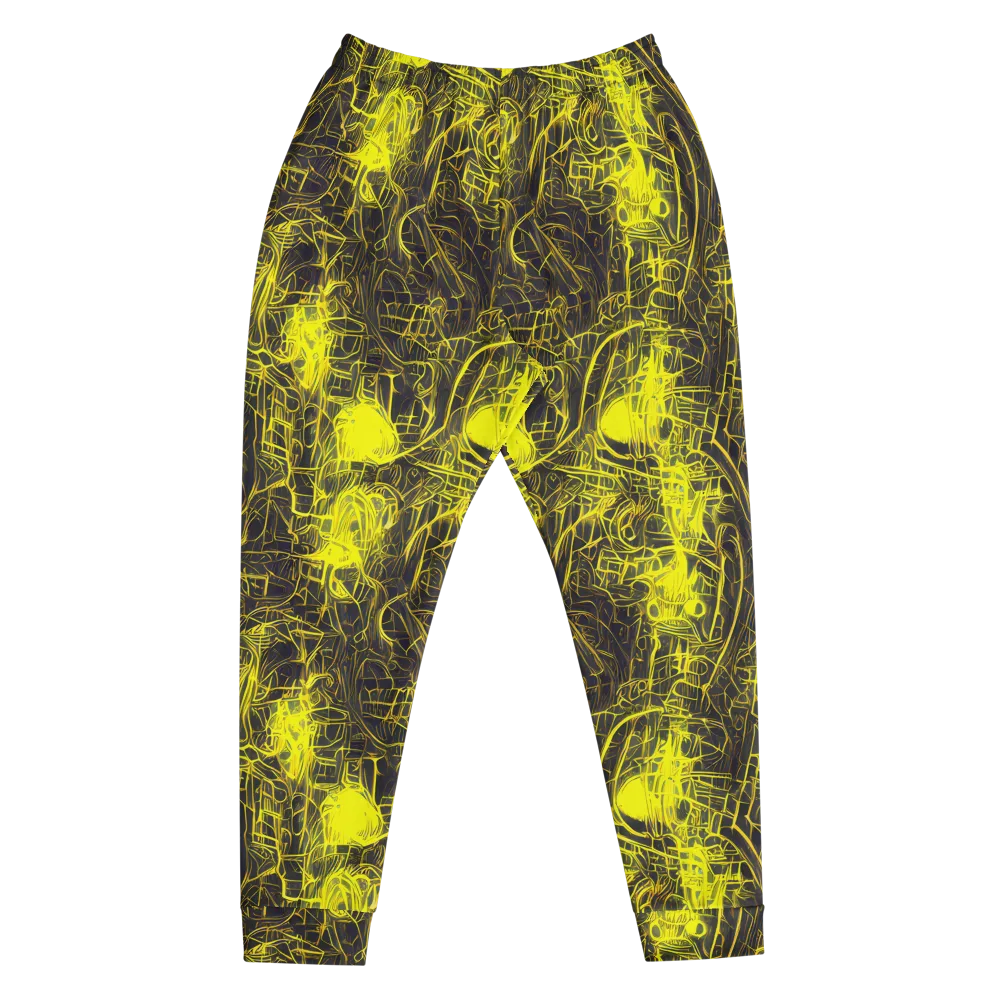 Acid Architecture on Men's Joggers — Front