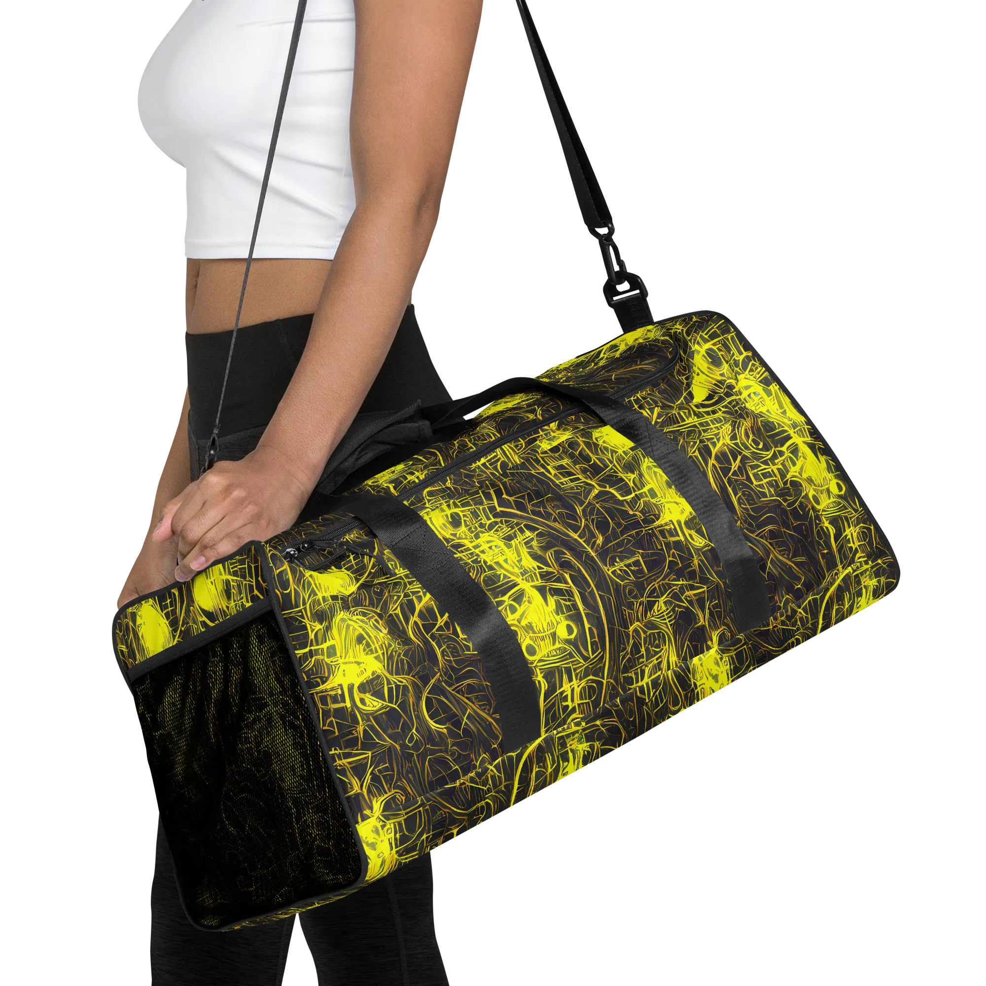Acid Architecture on Duffle Bag — Front