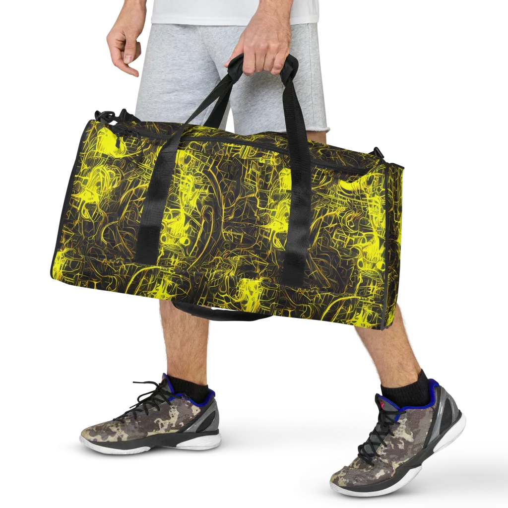 Acid Architecture on Duffle Bag — Front