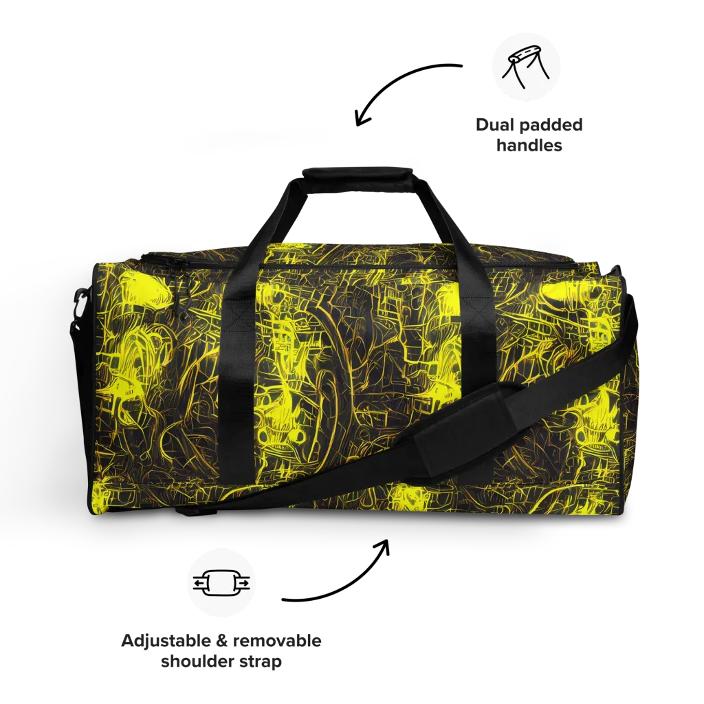 Acid Architecture on Duffle Bag — Front