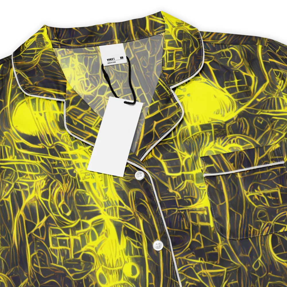 Acid Architecture on Women's Short Sleeve Pajama Top — Product details