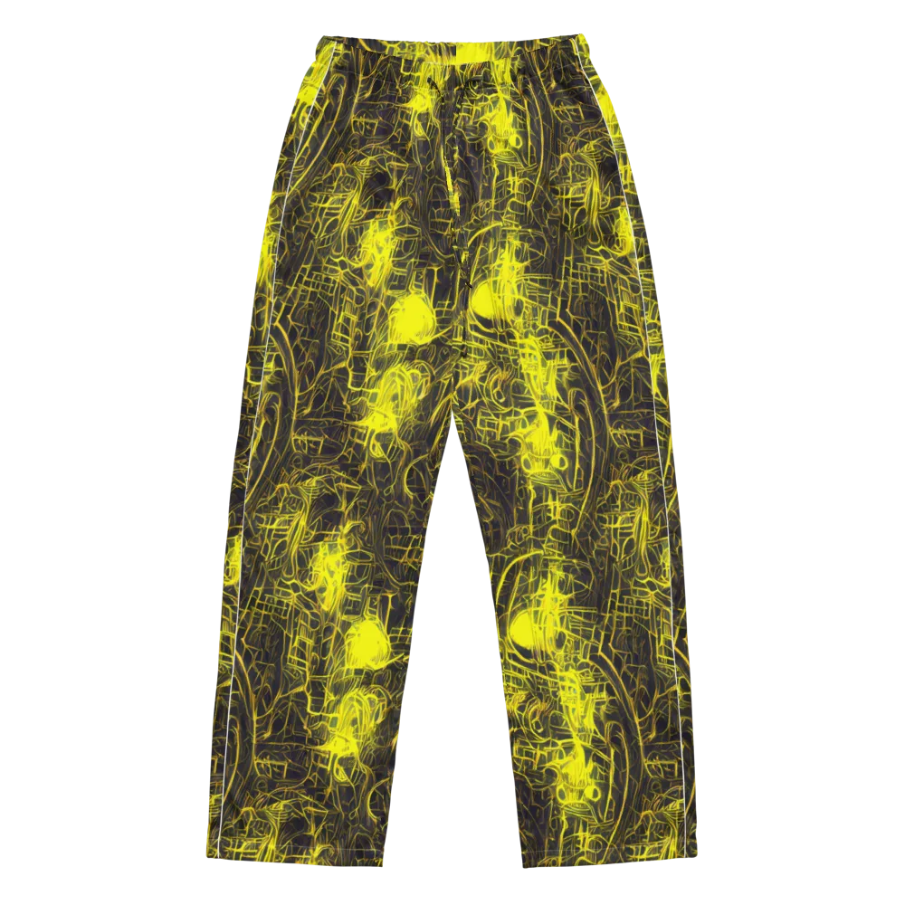 Acid Architecture on Women's Pajama Pants — Front