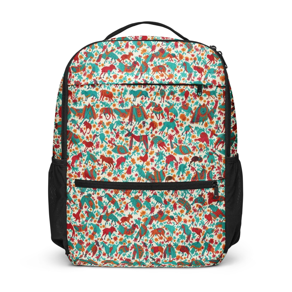 Desert Carnival on Utility Backpack — Front