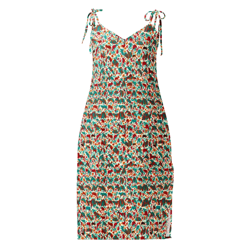 Desert Carnival on Slip Dress — Front