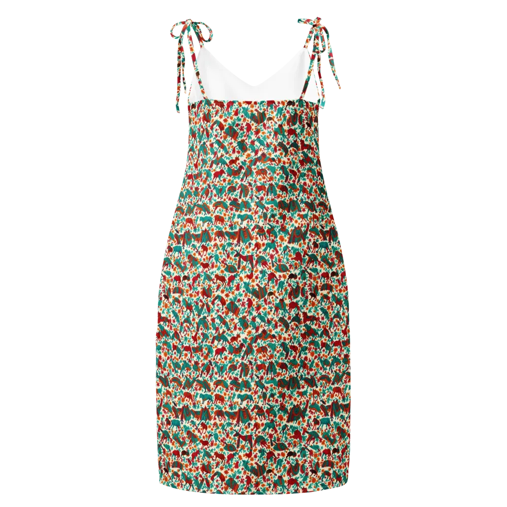 Desert Carnival on Slip Dress — Back