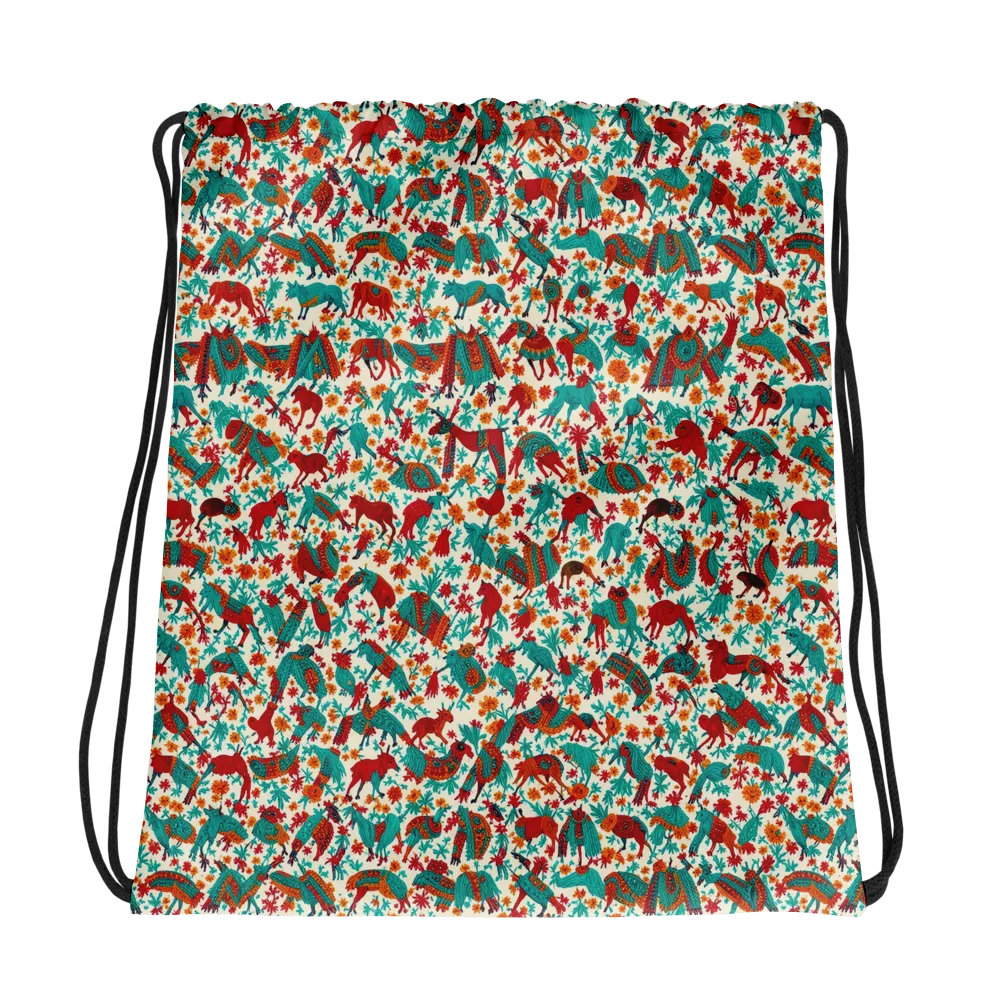 Desert Carnival on Drawstring Bag — Photo