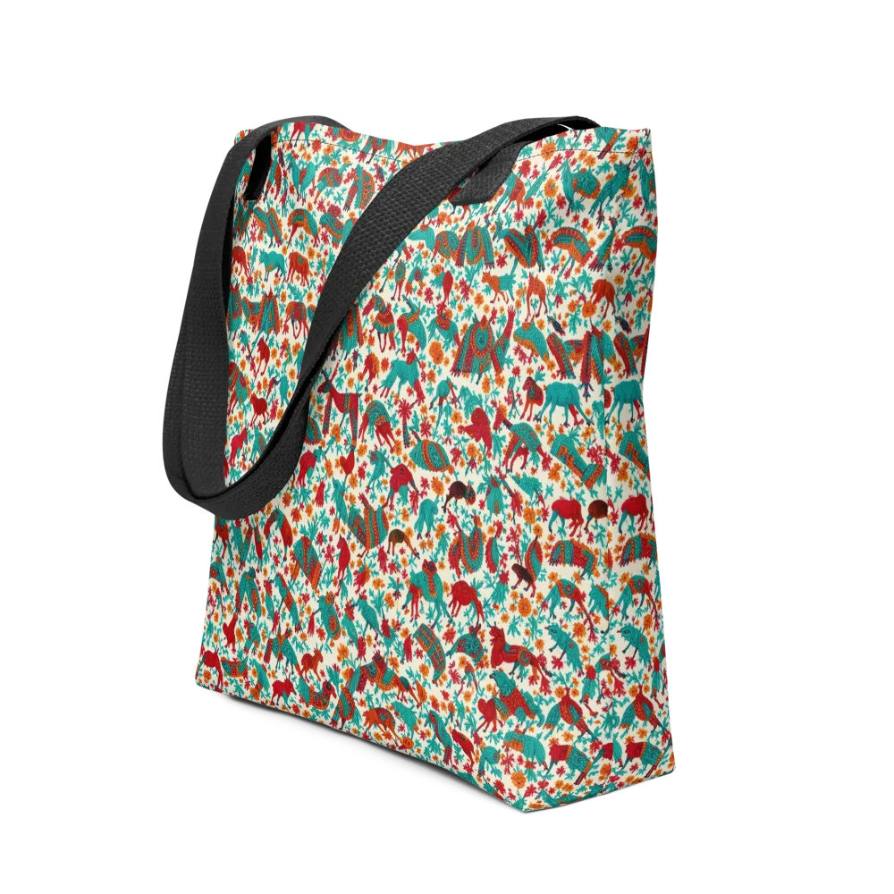Desert Carnival on Tote Bag — Front