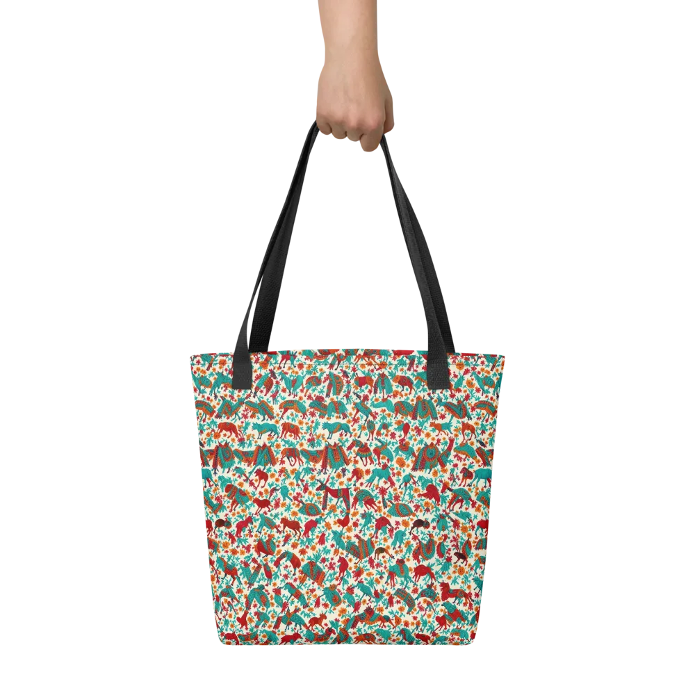 Desert Carnival on Tote Bag — Front