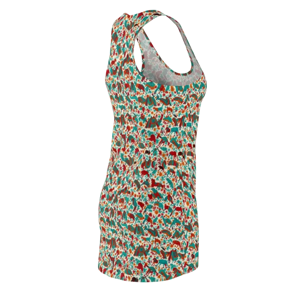Desert Carnival on Racerback Dress — Back Side