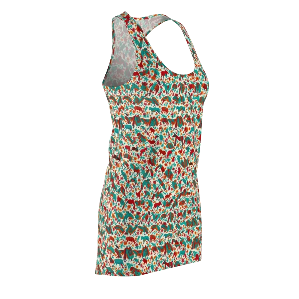 Desert Carnival on Racerback Dress — Front Side