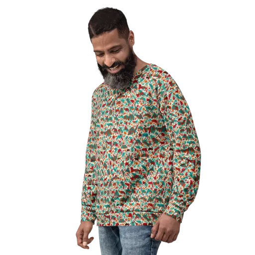 Desert Carnival on a Sweatshirt