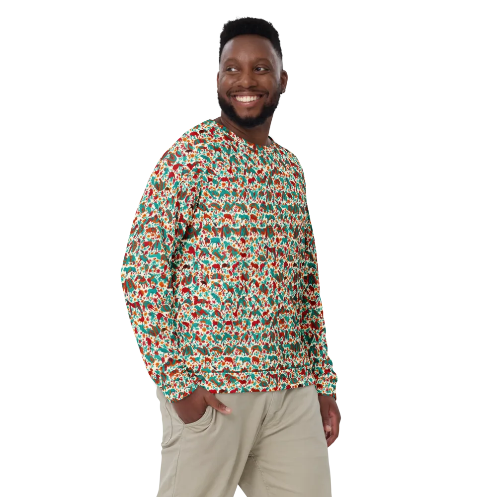Desert Carnival on Sweatshirt — Front