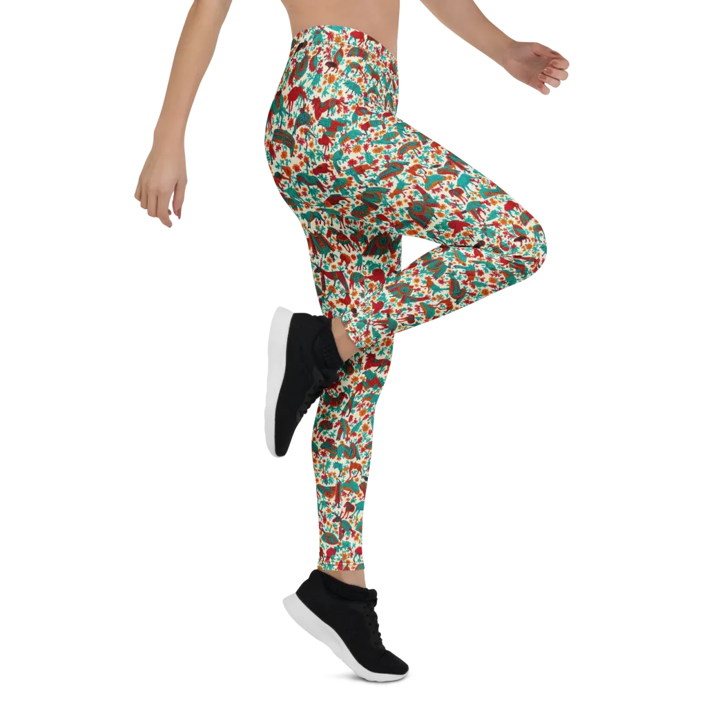 Desert Carnival on Leggings — Right