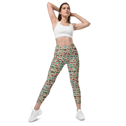 Desert Carnival on a Leggings with Pockets