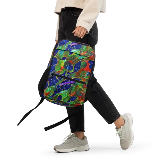 Acid Mosaic on a Utility Backpack