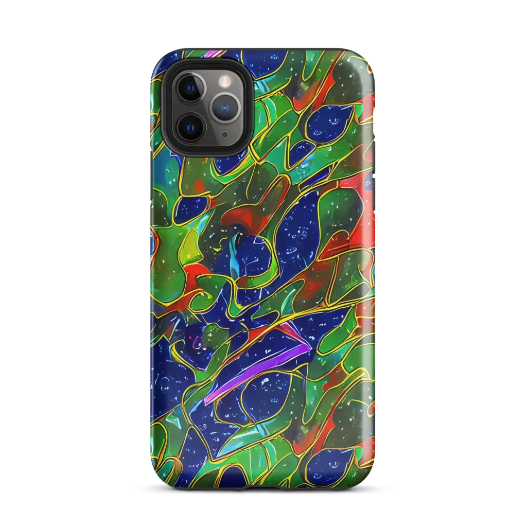 Acid Mosaic on Tough Case for iPhone® — Front
