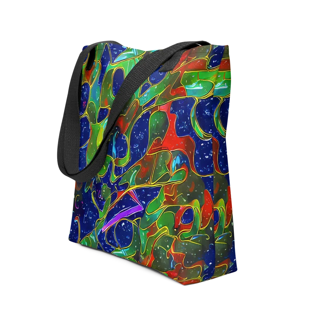 Acid Mosaic on Tote Bag — Front