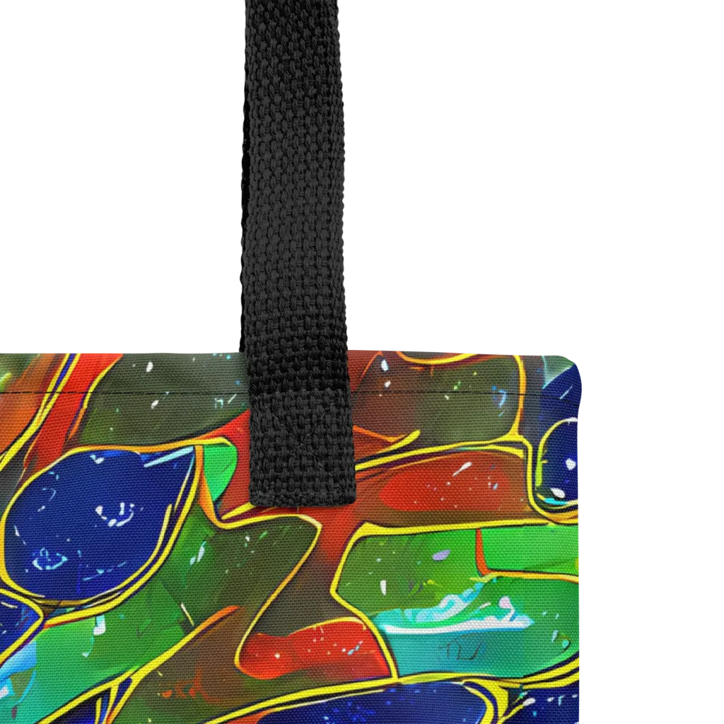 Acid Mosaic on Tote Bag — Product details