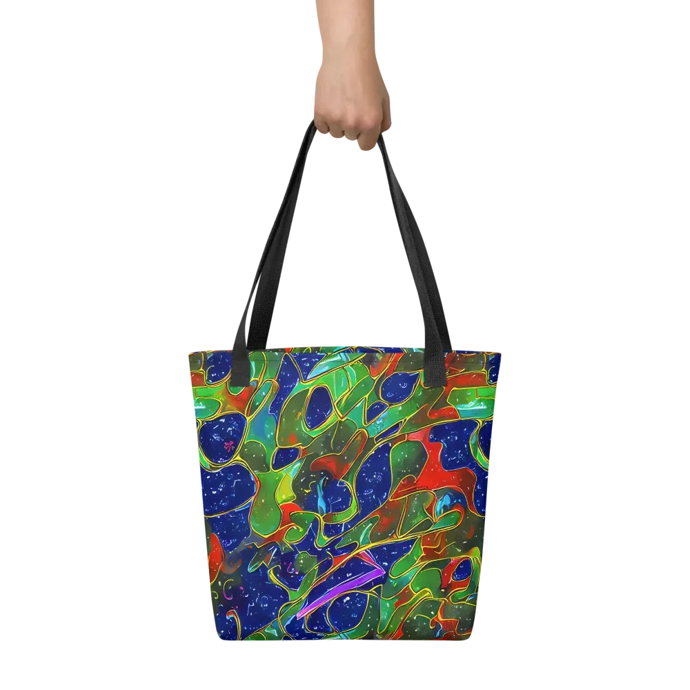 Acid Mosaic on Tote Bag — Front