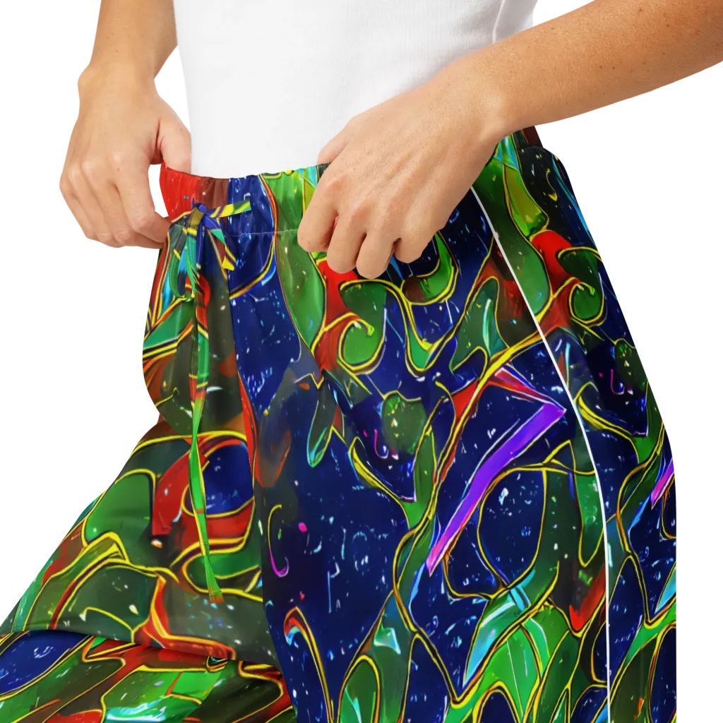 Acid Mosaic on Women's Pajama Pants — Product details