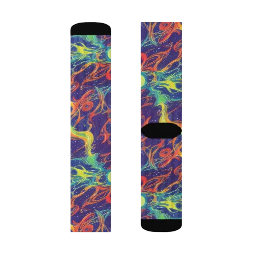 Prismatic Galaxy on a Socks
