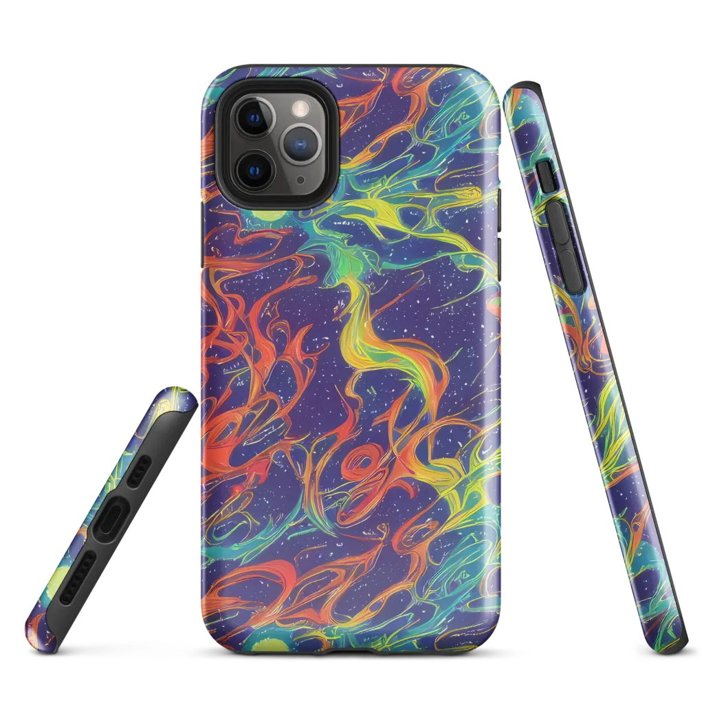 Prismatic Galaxy on Tough Case for iPhone® — Front